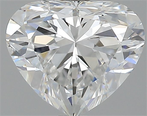 Picture of Natural Diamond 1.11 Carats, Heart with  Cut, E Color, VVS1 Clarity and Certified by GIA