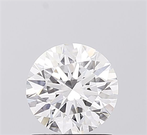 Picture of Lab Grown Diamond 1.10 Carats, Round with Ideal Cut, D Color, VVS2 Clarity and Certified by IGI