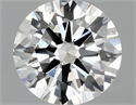 Lab Grown Diamond 1.45 Carats, Round with Ideal Cut, F Color, VS1 Clarity and Certified by IGI