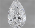 Diamante Natural 0.50 quilates, De pera , Color D, claridad VS1 y certificado IGI