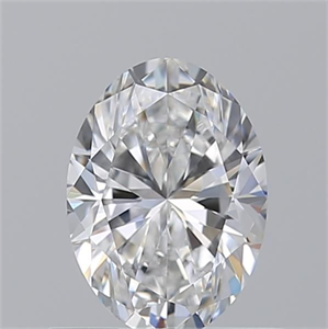 Picture of Natural Diamond 0.70 Carats, Oval with  Cut, E Color, VVS1 Clarity and Certified by GIA