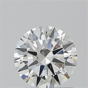Picture of Natural Diamond 1.00 Carats, Round with Excellent Cut, I Color, SI1 Clarity and Certified by GIA