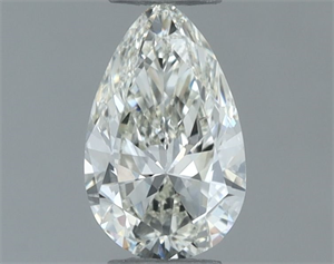 Picture of Natural Diamond 0.30 Carats, Pear with  Cut, J Color, VVS1 Clarity and Certified by GIA