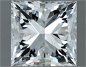 Natural Diamond 1.00 Carats, Princess with  Cut, G Color, VS2 Clarity and Certified by IGI