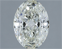 Natural Diamond 1.02 Carats, Oval with  Cut, J Color, VS1 Clarity and Certified by IGI