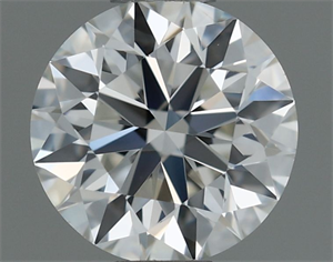 Picture of Natural Diamond 0.50 Carats, Round with Excellent Cut, G Color, VS1 Clarity and Certified by IGI