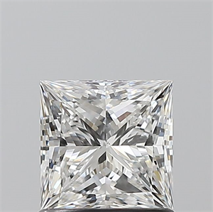 Foto Diamante Natural 1.01 quilates, Princesa , Color F, claridad VS2 y certificado GIA de