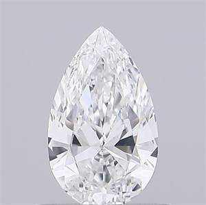 Foto Diamante Natural 0.50 quilates, De pera , Color E, claridad VS1 y certificado GIA de