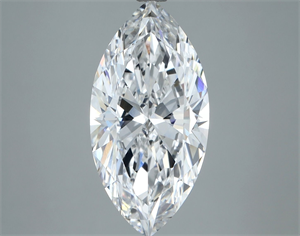 Picture of Natural Diamond 3.42 Carats, Marquise with  Cut, D Color, FL Clarity and Certified by GIA