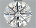 Del inventario de diamantes de laboratorio, 1.77 quilates, Redondo , Color F, claridad SI1 y certificado IGI