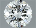 Diamante Natural 0.50 quilates, Redondo , Color J, claridad SI1 y certificado IGI