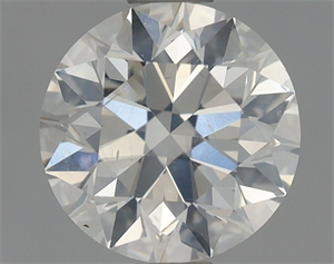 Picture of Natural Diamond 0.71 Carats, Round with Excellent Cut, H Color, SI2 Clarity and Certified by GIA