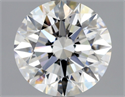 Natural Diamond 2.05 Carats, Round with Excellent Cut, F Color, VVS2 Clarity and Certified by GIA