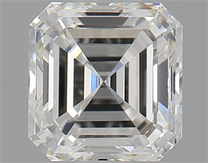 Foto Diamante Natural 0.70 quilates, Asscher , Color G, claridad VVS1 y certificado GIA de