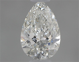 Picture of Natural Diamond 0.40 Carats, Pear with  Cut, G Color, VVS2 Clarity and Certified by GIA