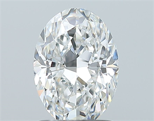 Picture of Natural Diamond 1.20 Carats, Oval with  Cut, F Color, VS2 Clarity and Certified by GIA