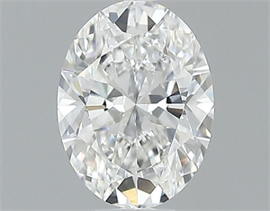 Picture of Natural Diamond 0.50 Carats, Oval with  Cut, E Color, VVS2 Clarity and Certified by GIA