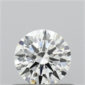 Diamante Natural 0.41 quilates, Redondo , Color H, claridad I1 y certificado GIA
