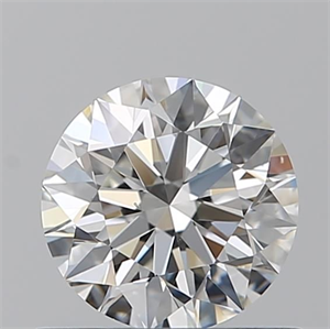 Picture of Natural Diamond 0.71 Carats, Round with Excellent Cut, G Color, VS2 Clarity and Certified by GIA
