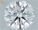 Del inventario de diamantes de laboratorio, 1.67 quilates, Redondo , Color F, claridad VS1 y certificado IGI