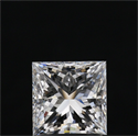 Natural Diamond 1.80 Carats, Princess with  Cut, G Color, VS1 Clarity and Certified by GIA