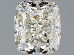 Foto Diamante Natural 1.21 quilates, Del cojín , Color J, claridad VVS1 y certificado GIA de