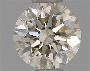 Picture of Natural Diamond 0.53 Carats, Round with Very Good Cut, K Color, VS1 Clarity and Certified by IGI