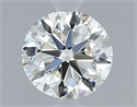 Natural Diamond 0.80 Carats, Round with Very Good Cut, G Color, VVS1 Clarity and Certified by IGI