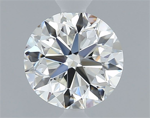 Picture of Natural Diamond 0.80 Carats, Round with Very Good Cut, G Color, VVS1 Clarity and Certified by IGI