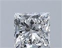 Diamante Natural 0.40 quilates, Princesa , Color G, claridad VS2 y certificado GIA