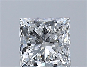 Foto Diamante Natural 0.40 quilates, Princesa , Color G, claridad VS2 y certificado GIA de