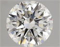 Lab Grown Diamond 3.52 Carats, Round with Excellent Cut, F Color, VVS2 Clarity and Certified by IGI
