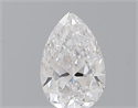 Diamante Natural 0.50 quilates, De pera , Color D, claridad IF y certificado GIA