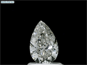 Natural Diamond 1.01 Carats, Pear with  Cut, I Color, SI2 Clarity and Certified by GIA