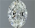 Diamante Natural 1.30 quilates, Ovalado , Color I, claridad SI1 y certificado IGI