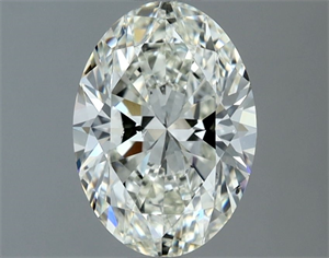 Foto Diamante Natural 1.30 quilates, Ovalado , Color I, claridad SI1 y certificado IGI de