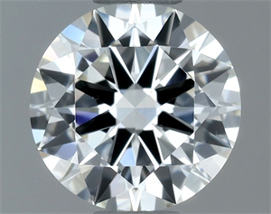 Picture of Natural Diamond 0.50 Carats, Round with Excellent Cut, G Color, VVS2 Clarity and Certified by IGI