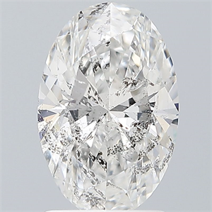 Picture of Natural Diamond 1.50 Carats, Oval with  Cut, E Color, SI2 Clarity and Certified by IGI