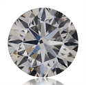 Natural Diamond 0.40 Carats, Round with Very Good Cut, F Color, SI1 Clarity and Certified by GIA