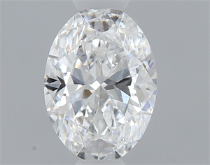 Foto Diamante Natural 0.40 quilates, Ovalado , Color E, claridad SI1 y certificado GIA de