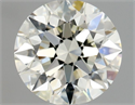 Natural Diamond 0.75 Carats, Round with Excellent Cut, L Color, VVS2 Clarity and Certified by GIA