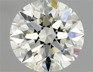 Picture of Natural Diamond 0.75 Carats, Round with Excellent Cut, L Color, VVS2 Clarity and Certified by GIA
