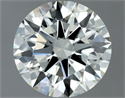 Diamante Natural 1.21 quilates, Redondo , Color K, claridad VVS2 y certificado IGI