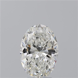Foto Diamante Natural 2.51 quilates, Ovalado , Color H, claridad VVS1 y certificado GIA de