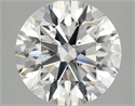 Del inventario de diamantes de laboratorio, 2.41 quilates, Redondo , Color F, claridad VS2 y certificado IGI