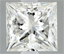 Natural Diamond 0.70 Carats, Princess with  Cut, G Color, VS2 Clarity and Certified by IGI