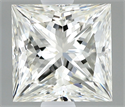 Natural Diamond 0.70 Carats, Princess with  Cut, G Color, VS2 Clarity and Certified by IGI