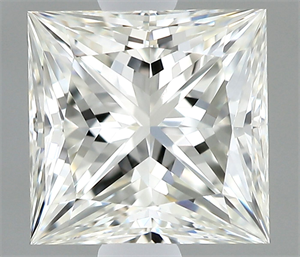 Picture of Natural Diamond 0.70 Carats, Princess with  Cut, G Color, VS2 Clarity and Certified by IGI