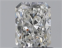 Natural Diamond 0.71 Carats, Radiant with  Cut, H Color, VS1 Clarity and Certified by GIA