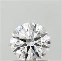 Lab Grown Diamond 1.06 Carats, Round with Ideal Cut, E Color, VS1 Clarity and Certified by IGI